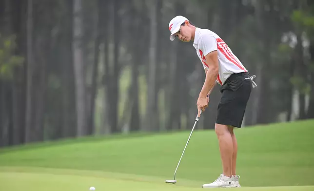 男子隊的張雄熙