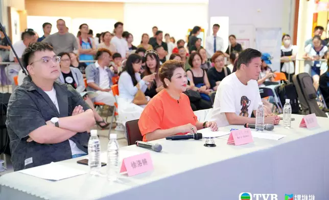 8月16日《中年好聲音4》資深評審坐鎮：徐洛鏘（左）、肥媽Maria（中）以及張佳添（右）