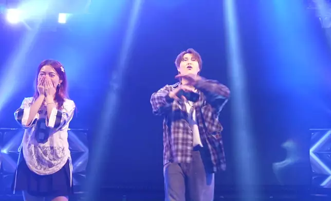 Hubert出場前亦溫柔叮囑：「有咩就望住我，I’m with you.」