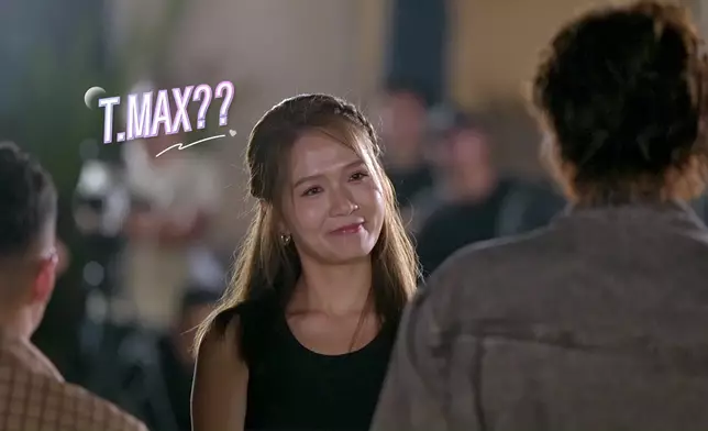 梁敏巧見到T.Max嚟咗自己嗰組嗰吓有啲愕然。