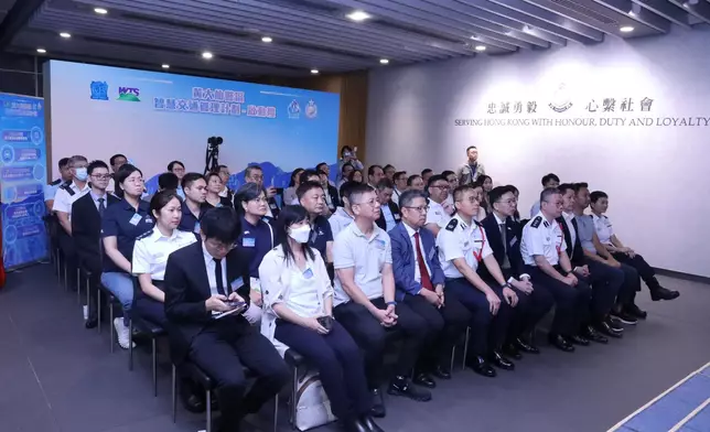 黃大仙警區智慧交通管理計劃啟動。