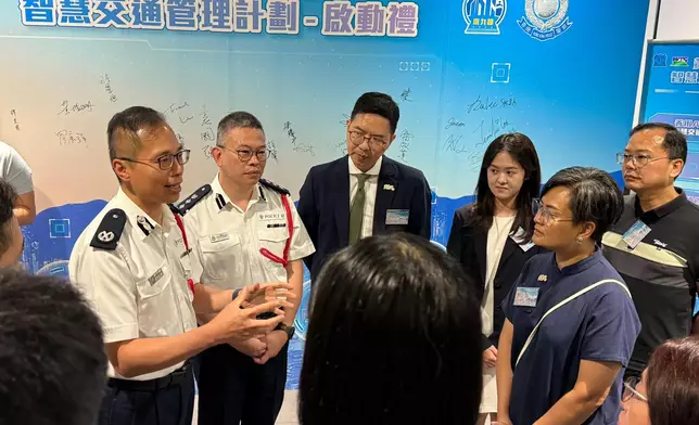 黃大仙警區智慧交通管理計劃啟動。