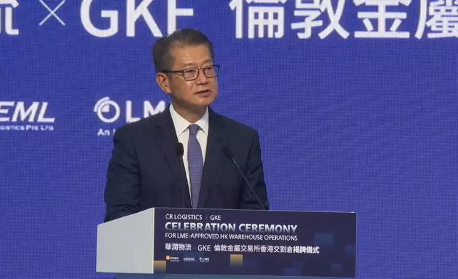 財政司司長陳茂波(巴士的報記者攝)。