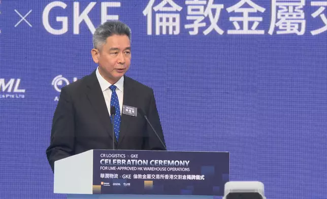 華潤集團副總經理韓躍偉(巴士的報記者攝)