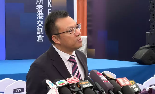 華潤物流(集團)總經理吳桉(巴士的報記者攝)