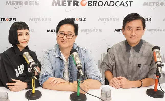 左起：方皓玟、范振鋒、關雲麒師傅