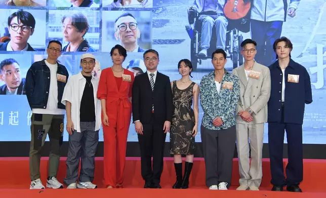 《無名指》眾演員到場與觀眾見面互動。