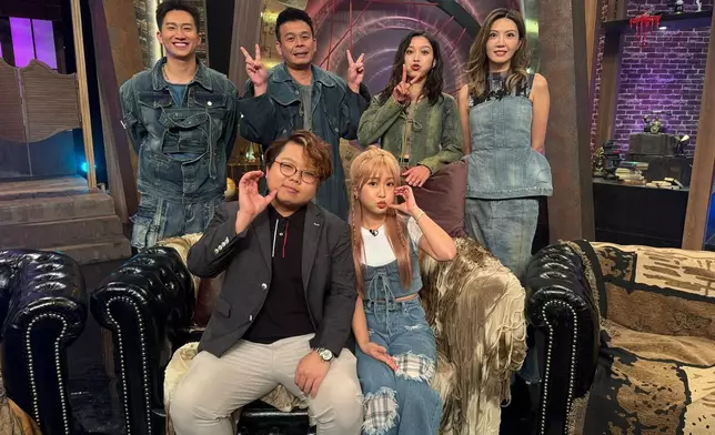 昨晚「奇情嘉賓」Babyface及女友Nina。