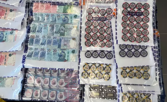 警方連日掃蕩17個非法賭檔，共拘208人。