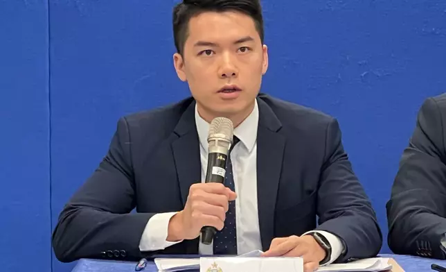 新界北總區反三合會行動組第二隊案件主管郭文煒高級督察