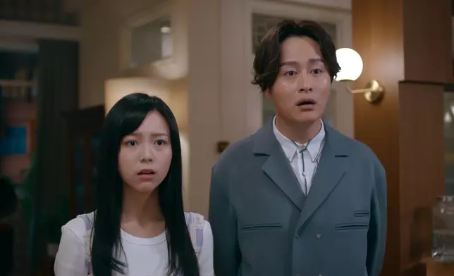 呢個表情真係好襯，難怪咁多網民咁鍾意呢對CP。有網民仲讚佢哋呢個「神同步」呆萌表情勁Cute。