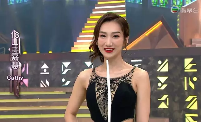 Cathy不單是2021香港小姐五強，更是當年「健美體態佳麗」得主，平常熱愛運動，身體保持窈窕。