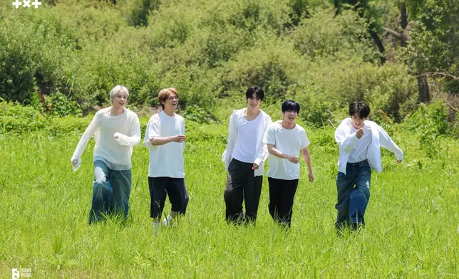 BigHit Music發出官方聲明證實TXT已全員續約。 TXT twitter圖片