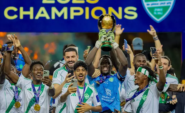 吉達艾阿里奪得沙特超級盃冠軍。沙特超級盃 X圖片