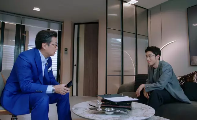 丁丁話佢同子誠同埋欣欣喺劇入面嘅「反派三人組」。