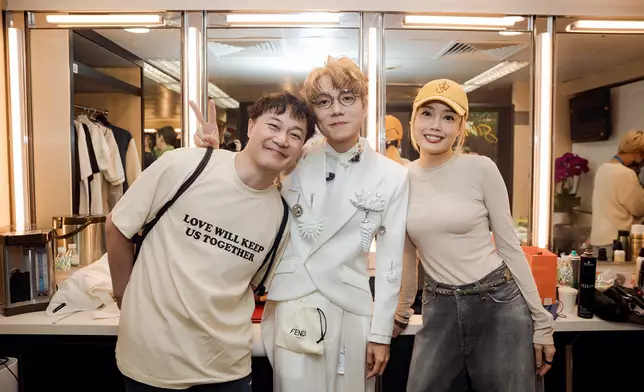 林家謙第五場《White Summer》演唱會獲陳奕迅及容祖兒捧場。