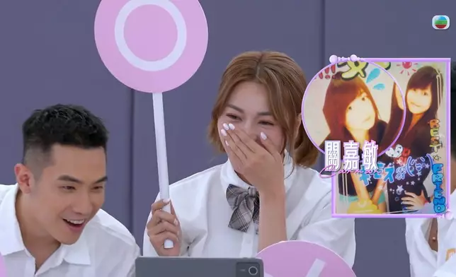 Carman公布左邊係自己嗰陣，全場陷入一片嘩然。