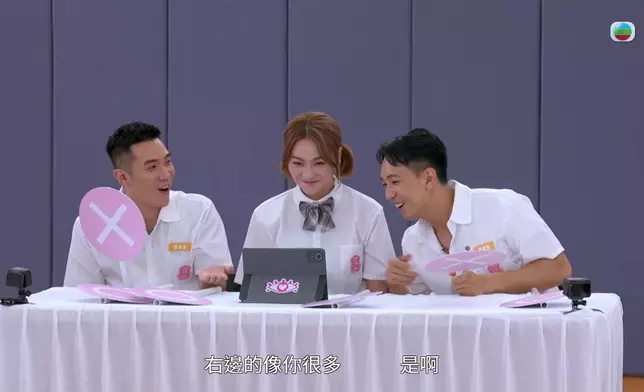 Carman公布左邊係自己嗰陣，全場陷入一片嘩然。