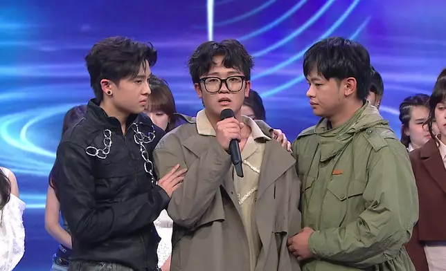 一霖自責哭成淚人。