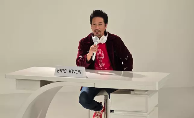 早前Eric為節目拍攝招募短片。