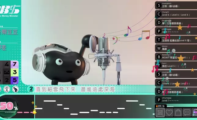 全新開發的AIA只求節奏與音準，沒有感情分。