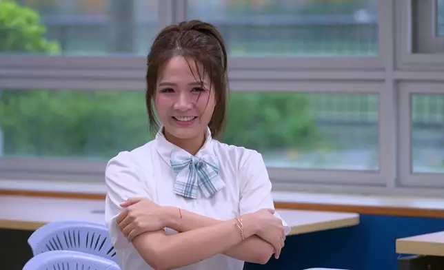 Maggie馬尾學生Look獲洗版式激讚。