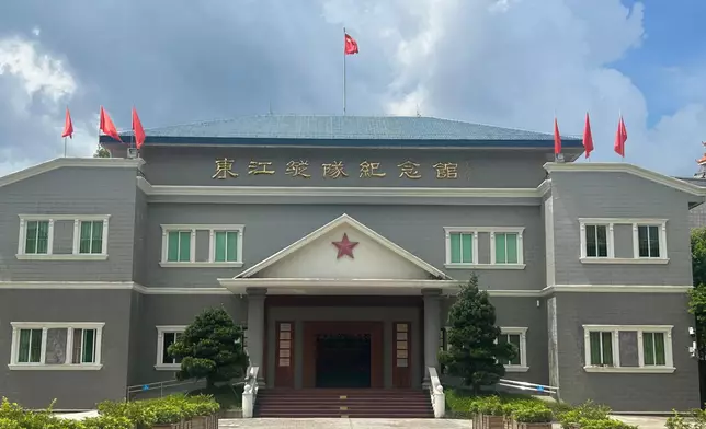 深圳東江縱隊紀念館。巴士的報記者攝