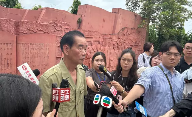 盧運柏。巴士的報記者攝