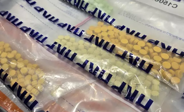 警方檢總市值超過350萬元毒品。