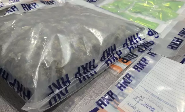 警方檢總市值超過350萬元毒品。