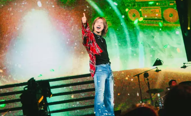 大聲與粉絲之間的有愛互動也是這趟「D’s WAVE」的重點之一。主辦單位提供圖片