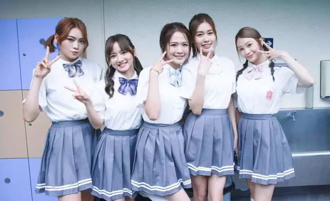 《女神配對計劃》五位女神。