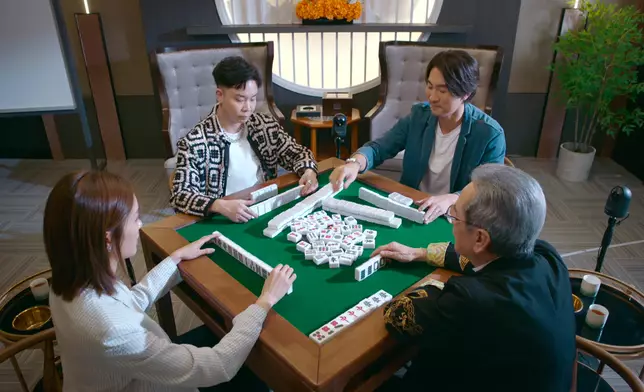 Final呢場麻雀大戰勁緊張。