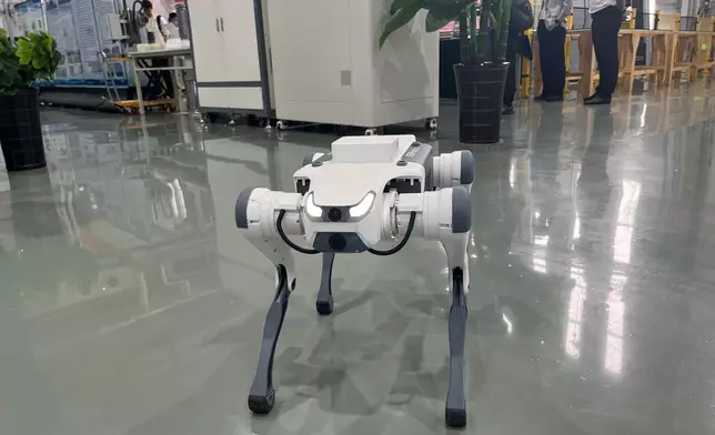 機械狗。巴士的報記者攝