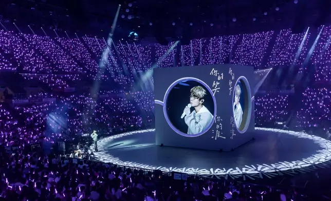 林家謙昨晚（29日）舉行第8場紅館演唱會。