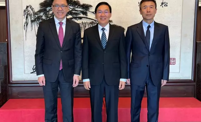 創新科技及工業局局長訪問北京。政府新聞處圖片