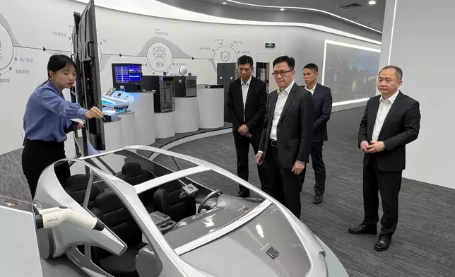 創新科技及工業局局長訪問北京。政府新聞處圖片