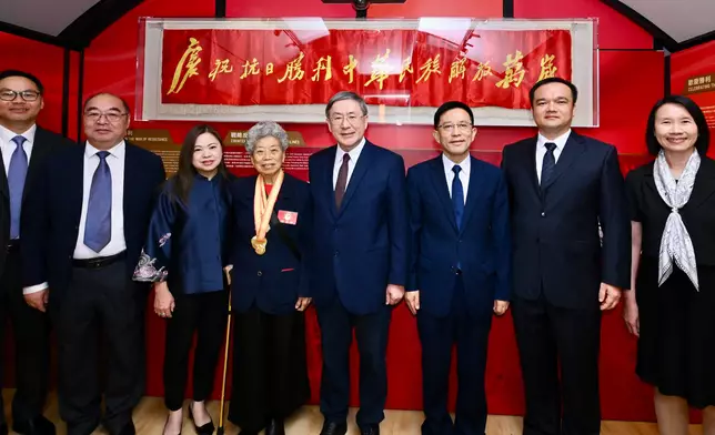 香港抗戰及海防博物館推出粵港兩地抗戰歷史展覽 政府新聞處圖片