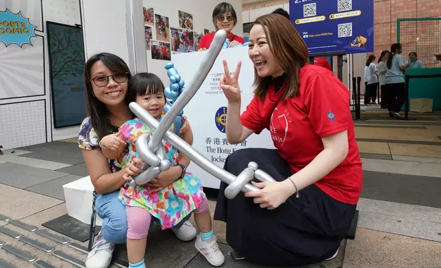 馬會參與「2025全運大派對」巡迴展覽，與眾同樂，並加深市民對馬會支持十五運會、殘特奧會及運動發展的認識。