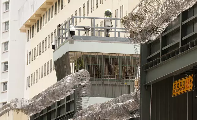 荔枝角收押所。巴士的報記者攝