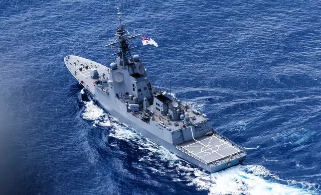 澳洲「布里斯班」號驅逐艦。X圖片