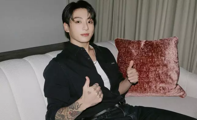 BTS成員Jung Kook近日住所再被私生飯闖入。 網上圖片