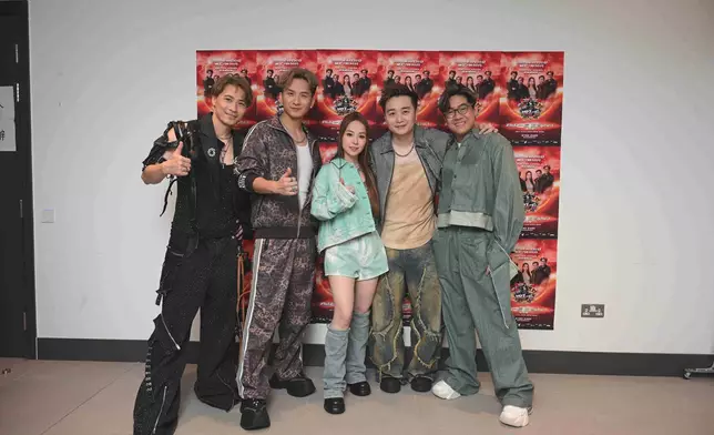 黃劍文、周吉佩、谷婭溦、譚輝智、羅啟豪