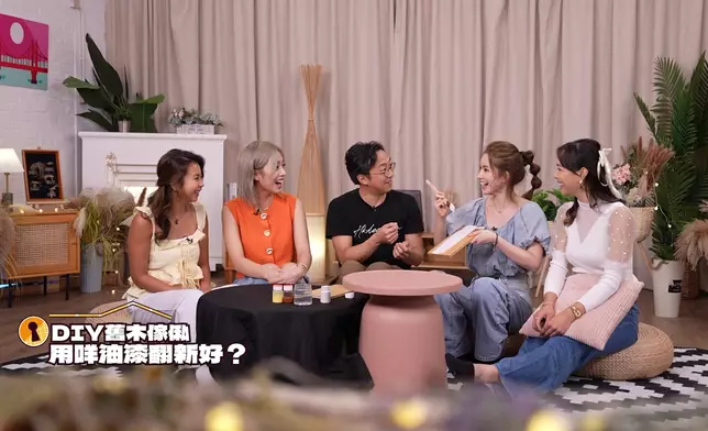 Amber被讚有當油漆工人潛質。