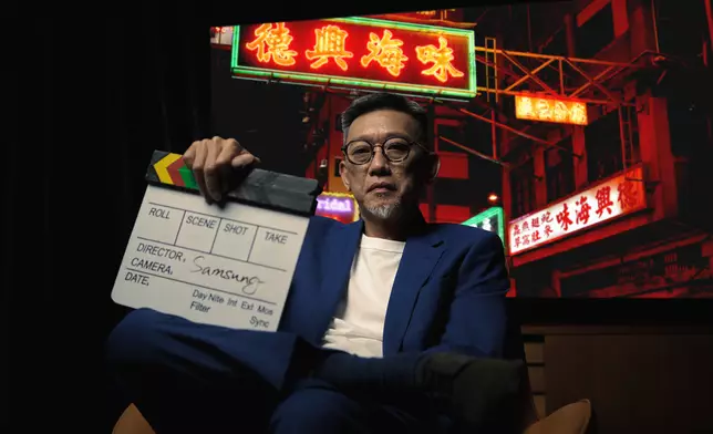 Samsung首度聯乘鄭保瑞導演拍攝最新Samsung OLED電視網上宣傳片。