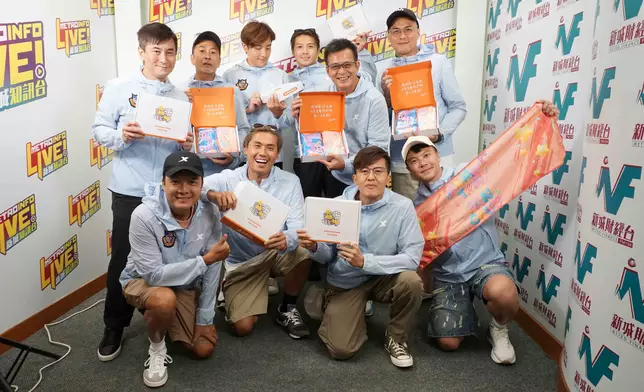 香港明星足球隊成立40周年終於有會歌《完美拍檔》。