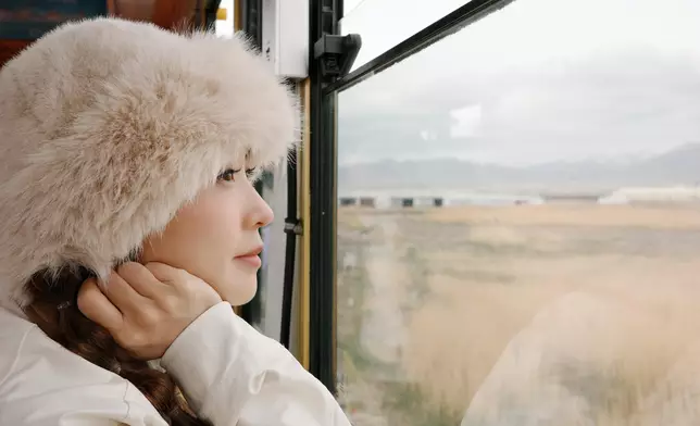 糖妹暢遊大西北。