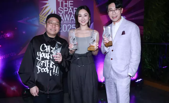 （左起）C君、高海寧、陸浩明