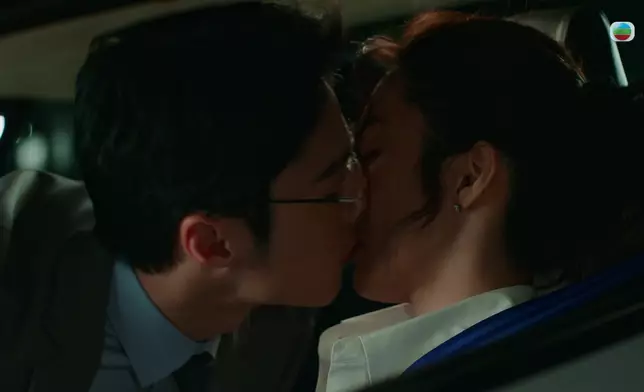 拍攝強吻Kelly場口壓力大。