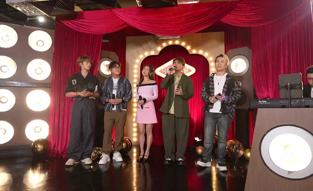 《一生何求》羅啟豪、冼靖峰、黃劍文、顏米羔、支嚳儀。